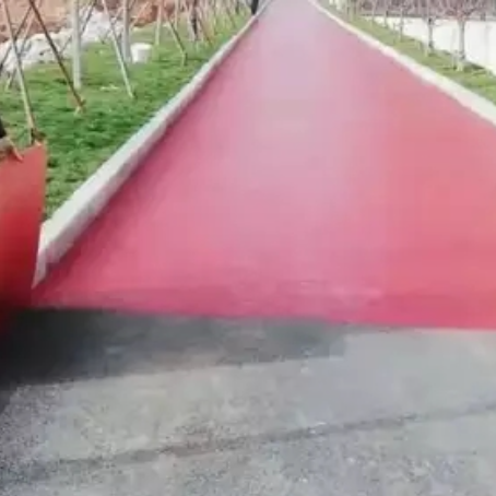 临沧​ 彩色路面喷涂翻新是一种低成本